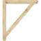 Ekena Millwork Traditional Craftsman Rough Sawn Bracket, Douglas Fir, 4"W x 42"D x 48"H BKT04X42X48TRA04RDF - alternate 4